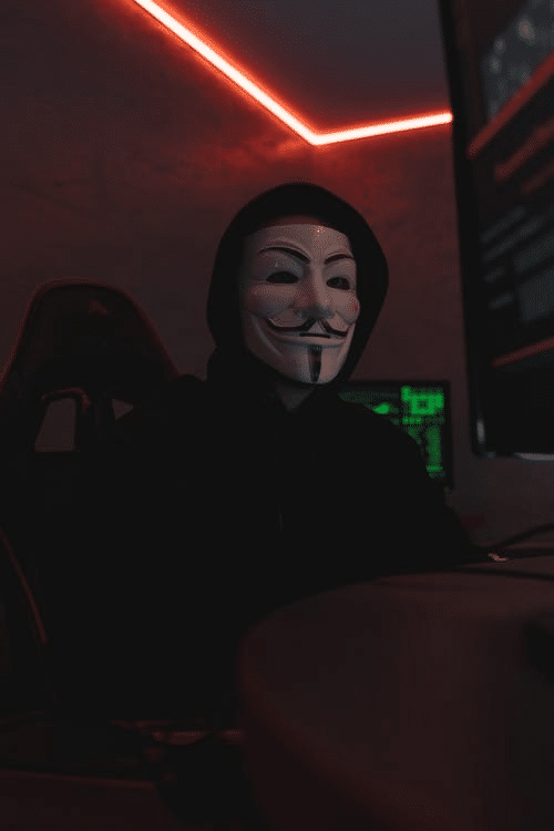 A person trying to hack another person's account