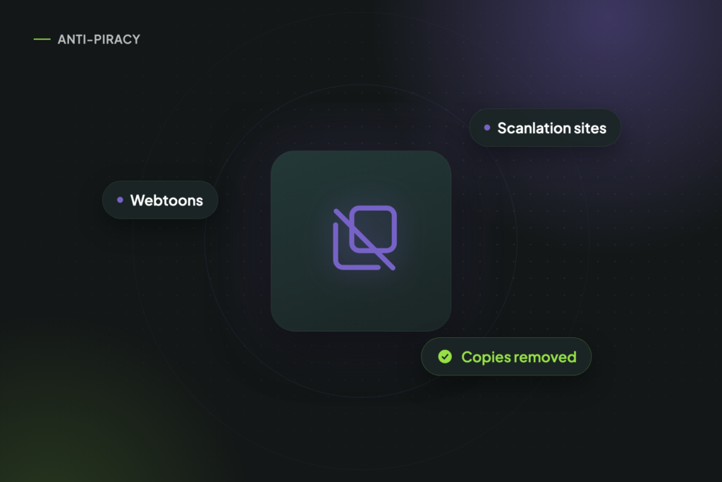 Illustration: Webtoons, Scanlation sites, Copies removed