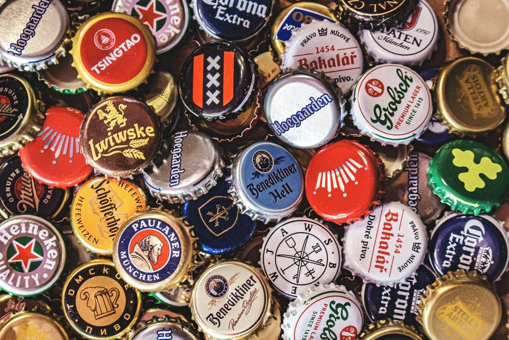 trademarks on bottle caps