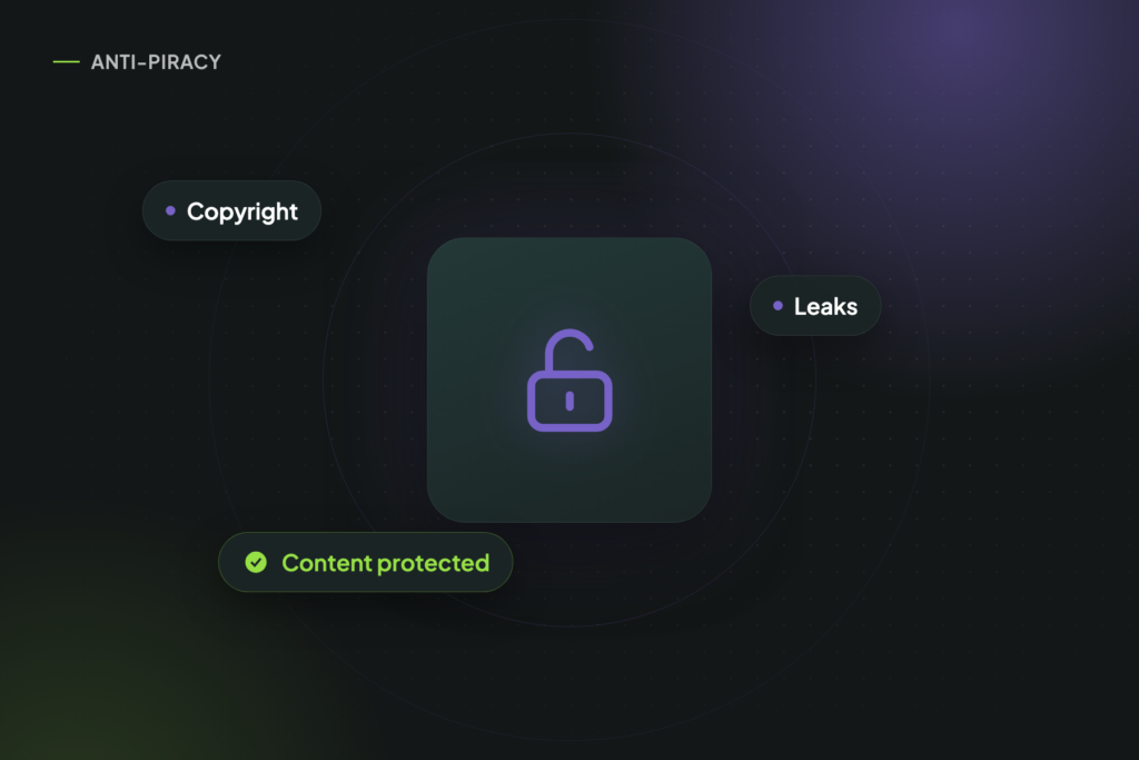 Illustration: Copyright, Leaks, Content protected