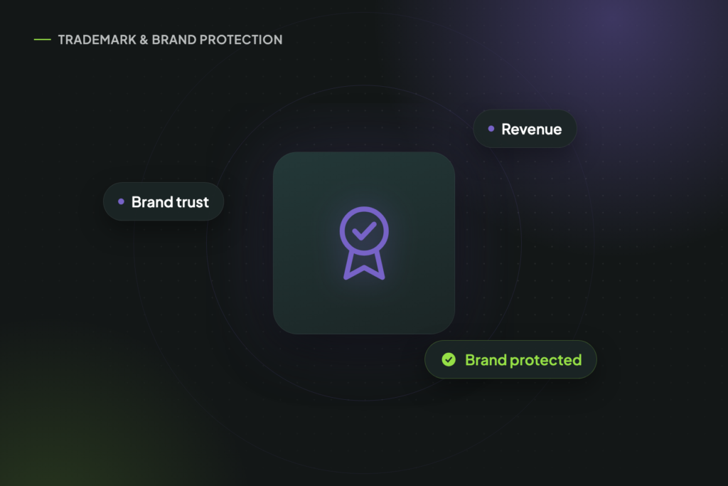 Illustration: Brand trust, Revenue, Brand protected